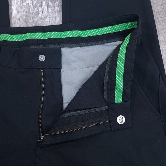 Bonobos Pants Mens 31x30 Black Golf Performance Athletic Fit Preppy Khakis - Picture 7 of 10